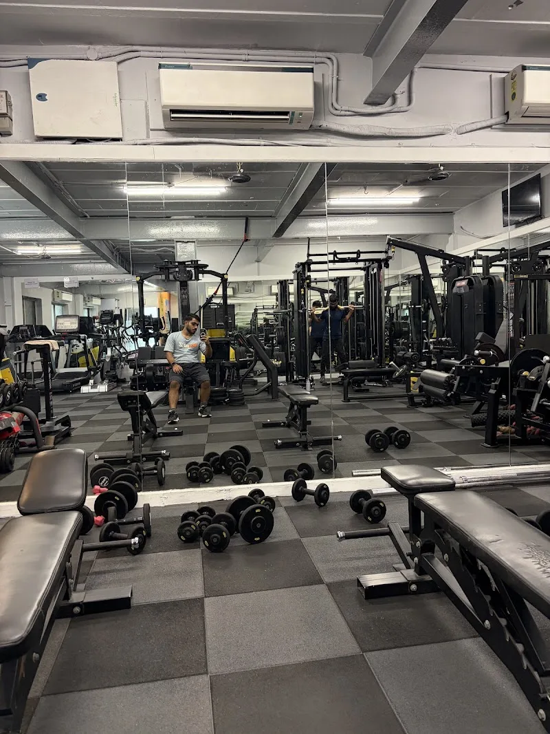 Fitness Factory Gym training floor in Lower Parel